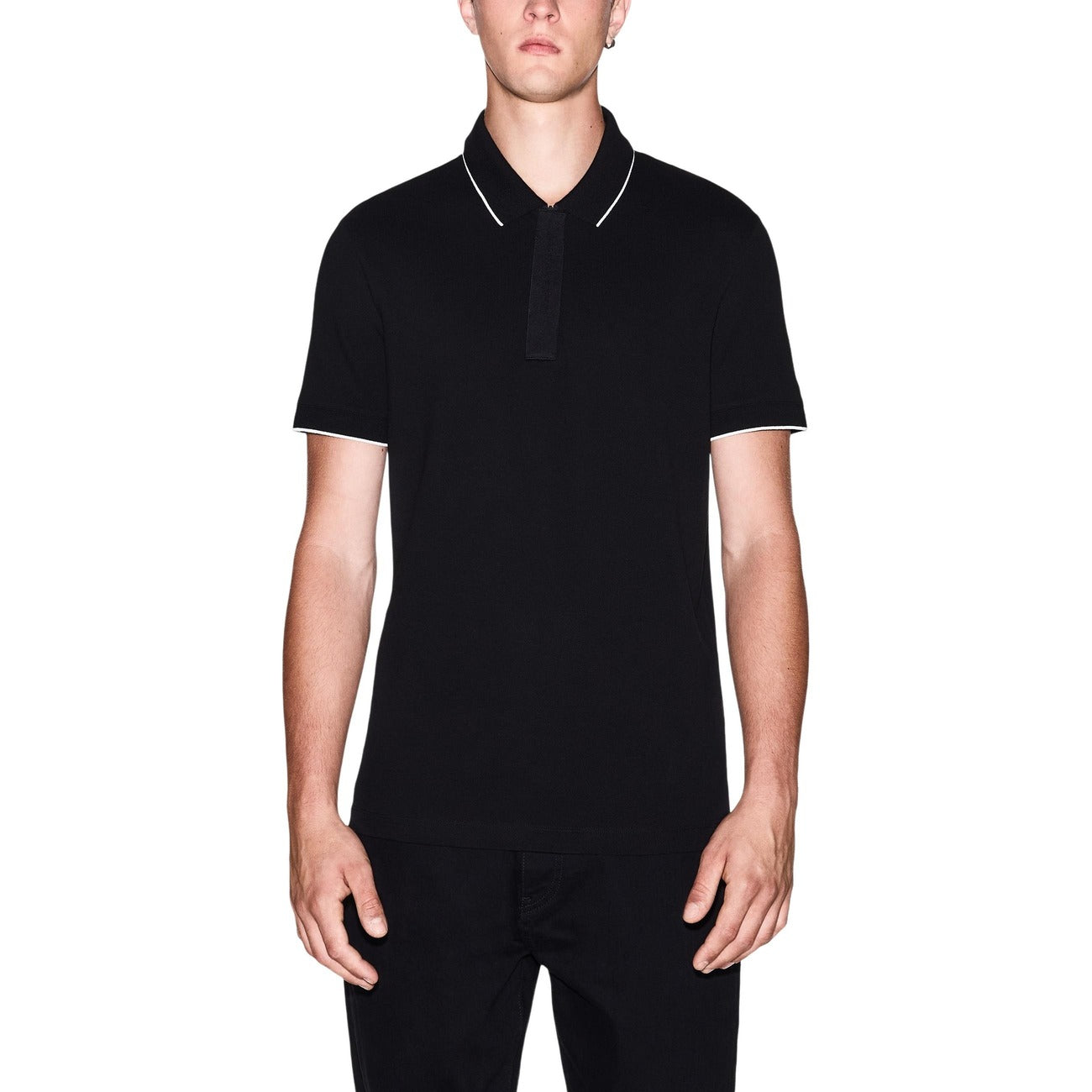 Armani Exchange – Ανδρική Polo Μπλούζα