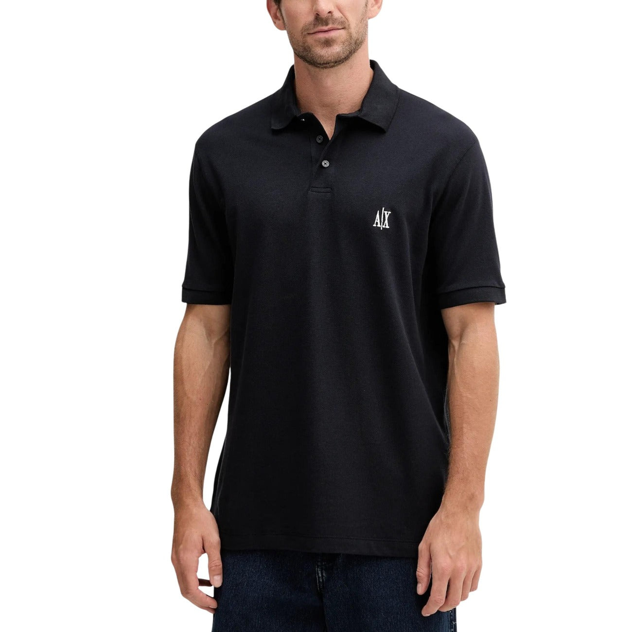 Armani Exchange – Ανδρική Polo Μπλούζα