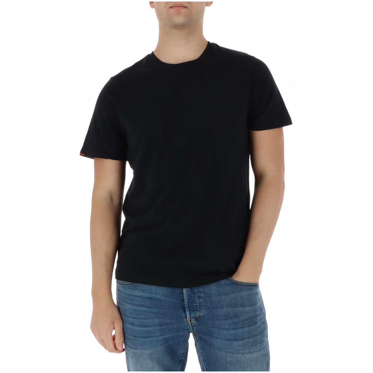 Superdry – Ανδρικό T-Shirt "Vintage Core Cotton Black"