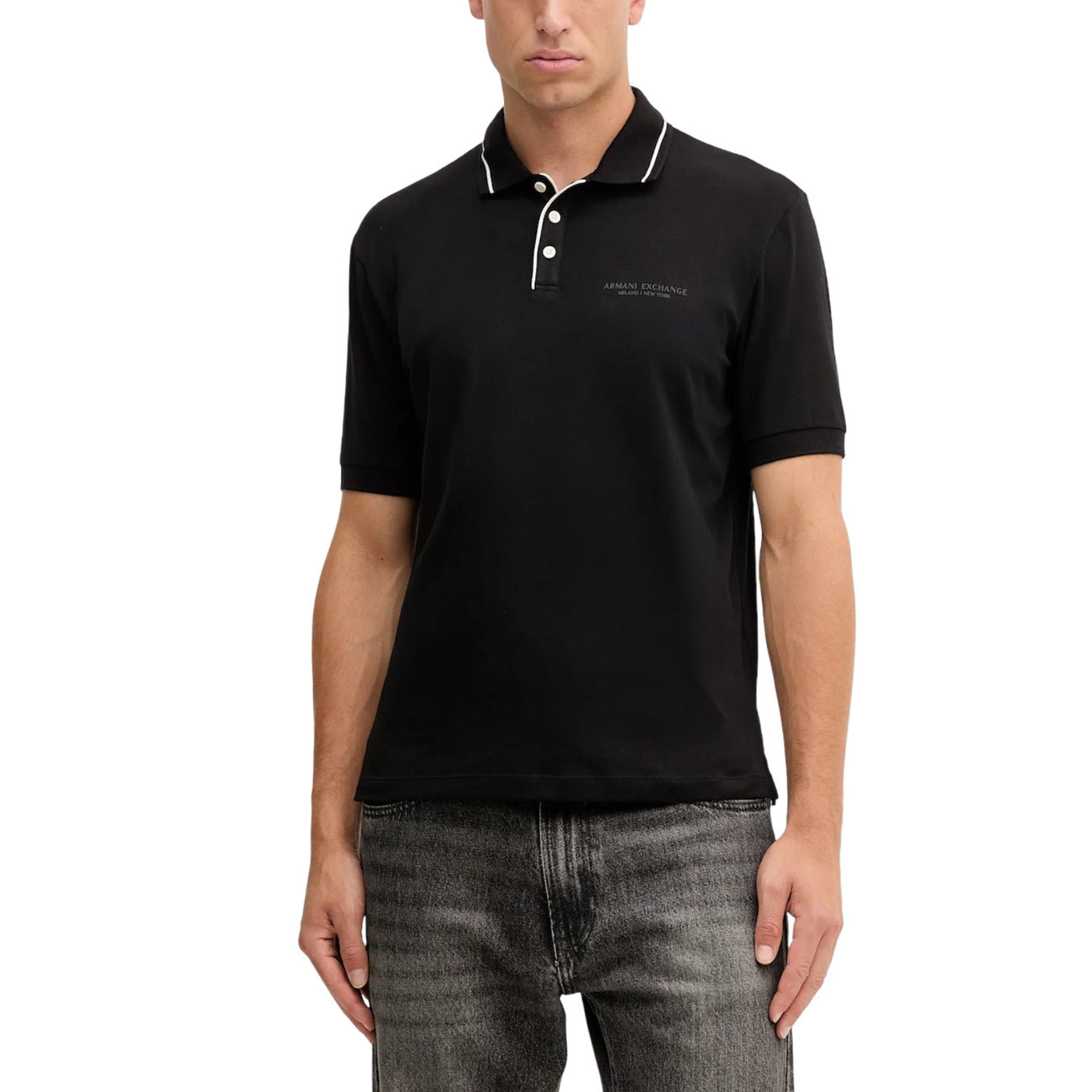 Armani Exchange – Ανδρική Polo Μπλούζα