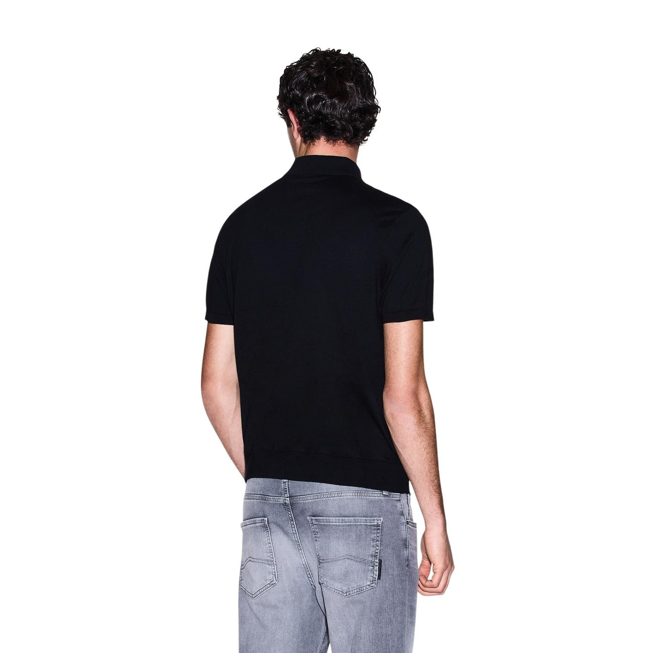 Armani Exchange – Ανδρική Polo Μπλούζα